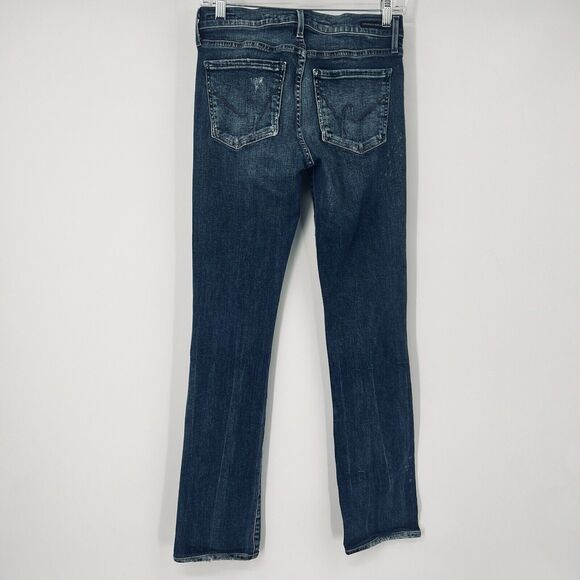 Citizens of Humanity Jeans Womens 28 Ava Low Rise Straight Stretch Distressed - Picture 4 of 16